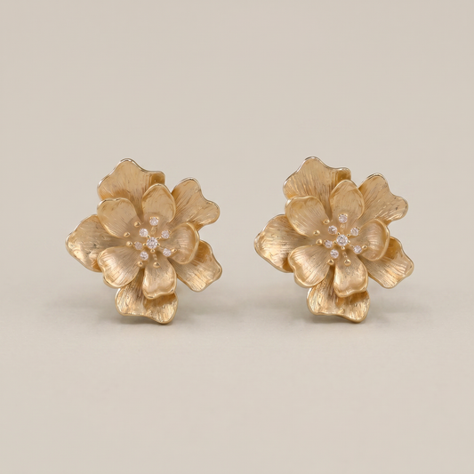 Boucles d'oreilles Flore