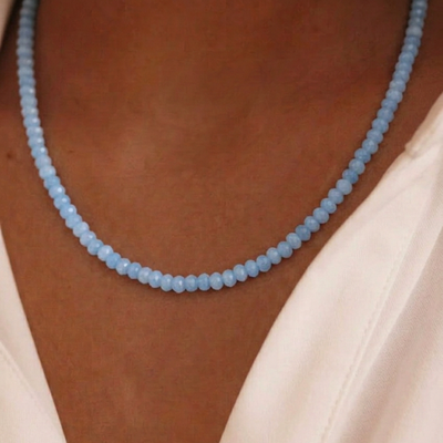 Collier Aventurine Bleu