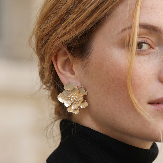 Boucles d'oreilles Flore