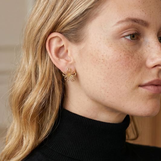 Boucles d'oreilles Flowers